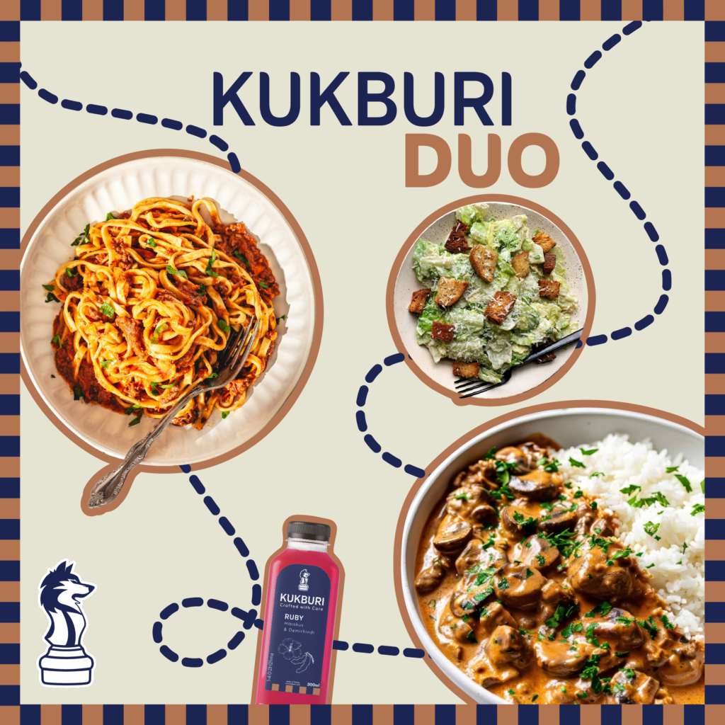 KUKBURI DUO — complete meal for two